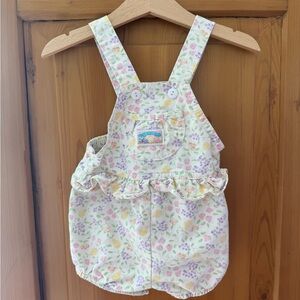 Vintage Oshkosh Fruit Bubble Overalls